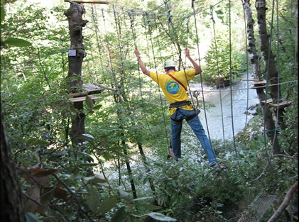 Découvrez le parcours aventure !