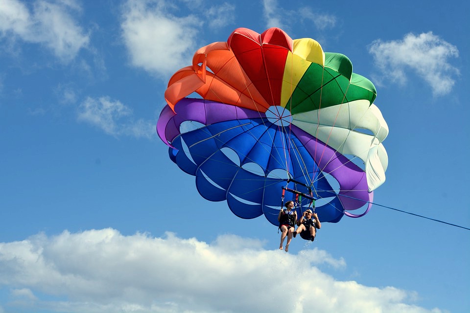 parachute-ascensionnel cannes sport mer
